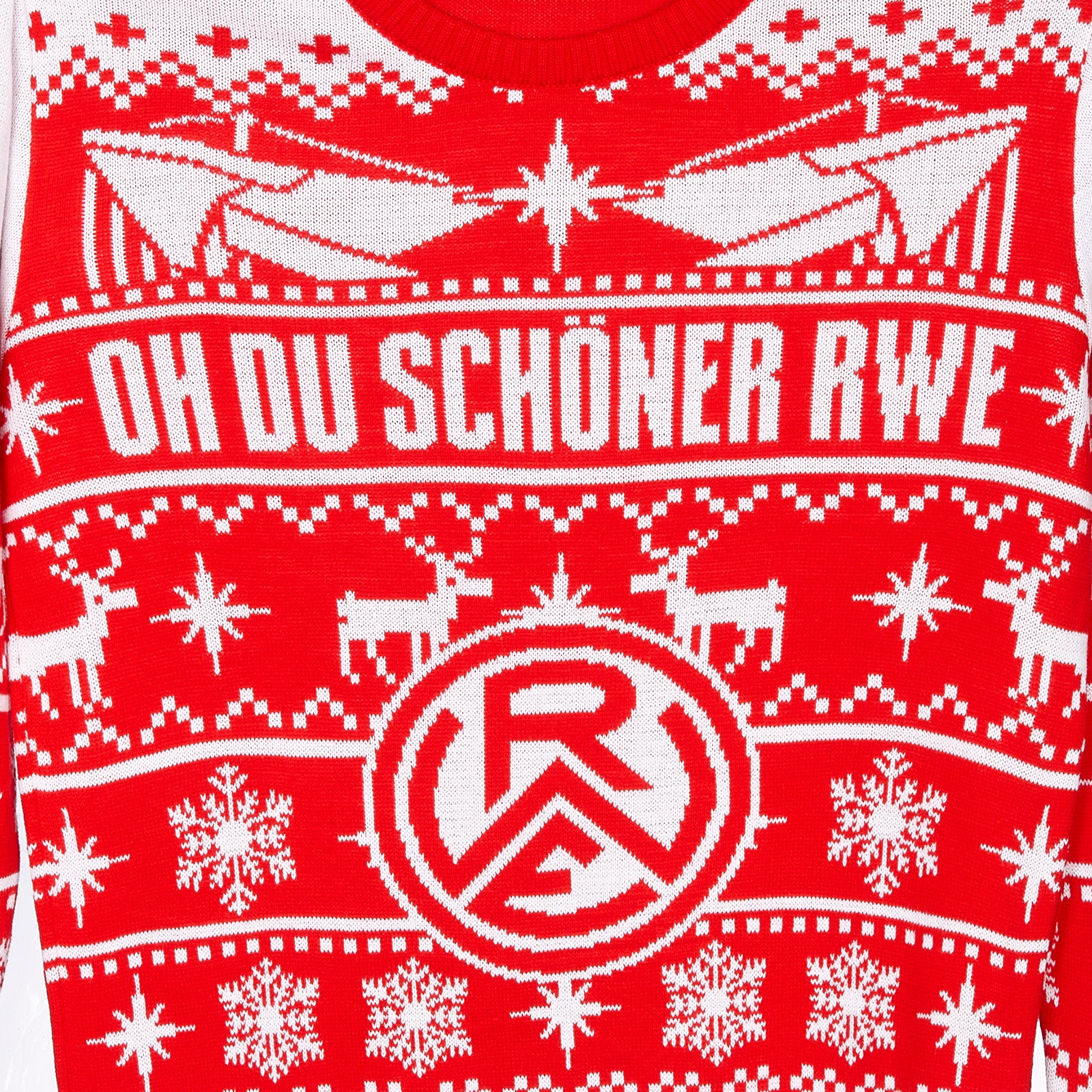 Rot weiss essen weihnachtspullover Clearance